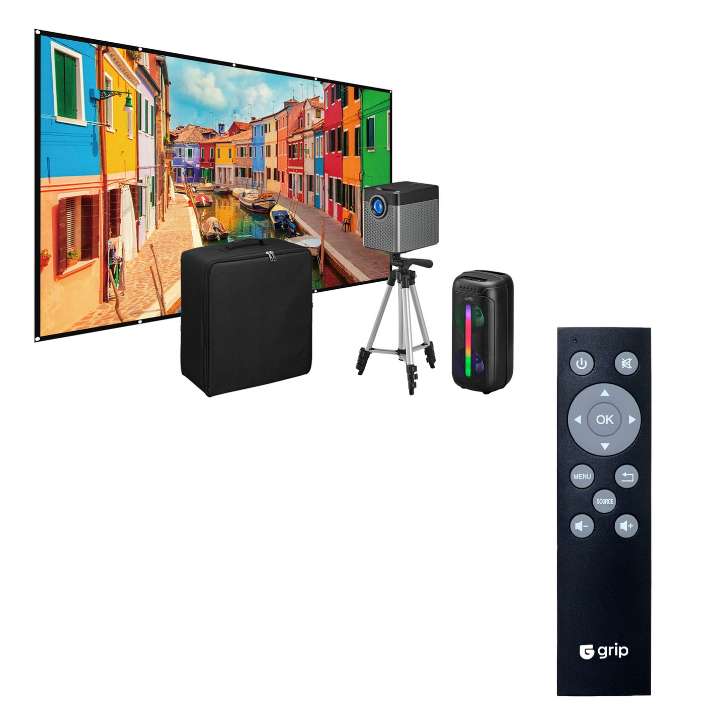 iLive Cinema PopUp Movie Theater Kit
